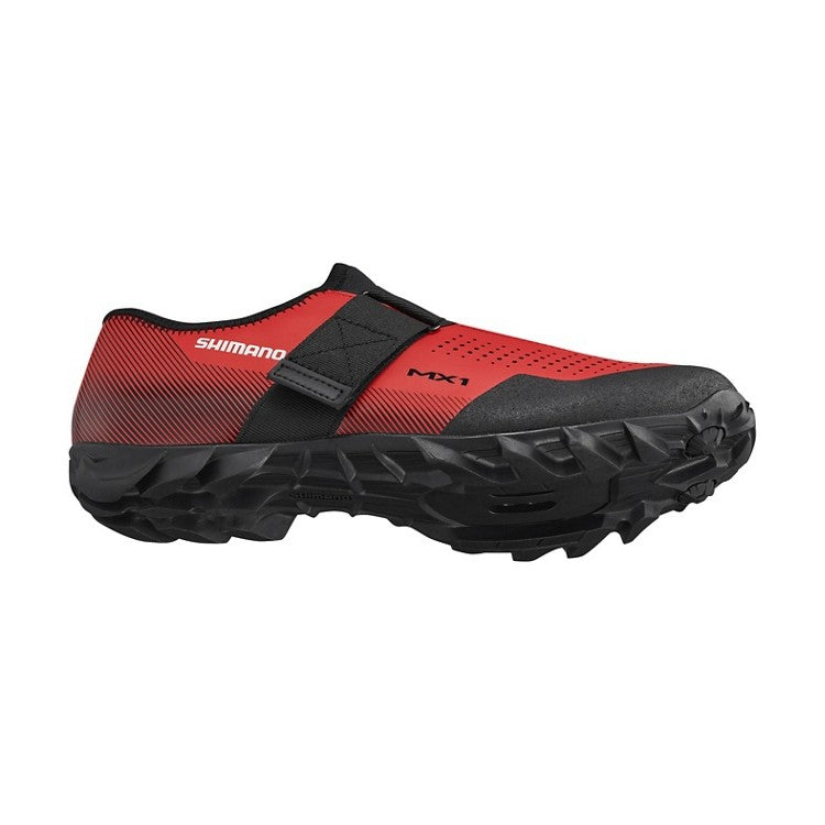 Shimano MX1 MTB Cycling Shoes SPD (SH-MX100) - Red