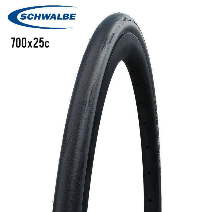 Schwalbe One TLE Tubeless Road Bike Tire - Black