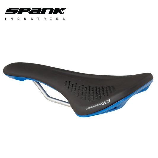 Spank Oozy 220 MTB Bike Saddle - Black/Blue