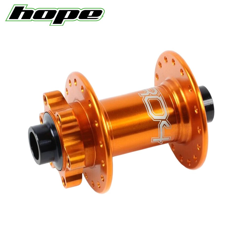 Hope Tech PRO 4 Front Hub Thru Axle - Orange