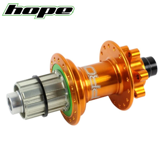 Hope Tech PRO 4 Rear Hub Thru Axle - Orange