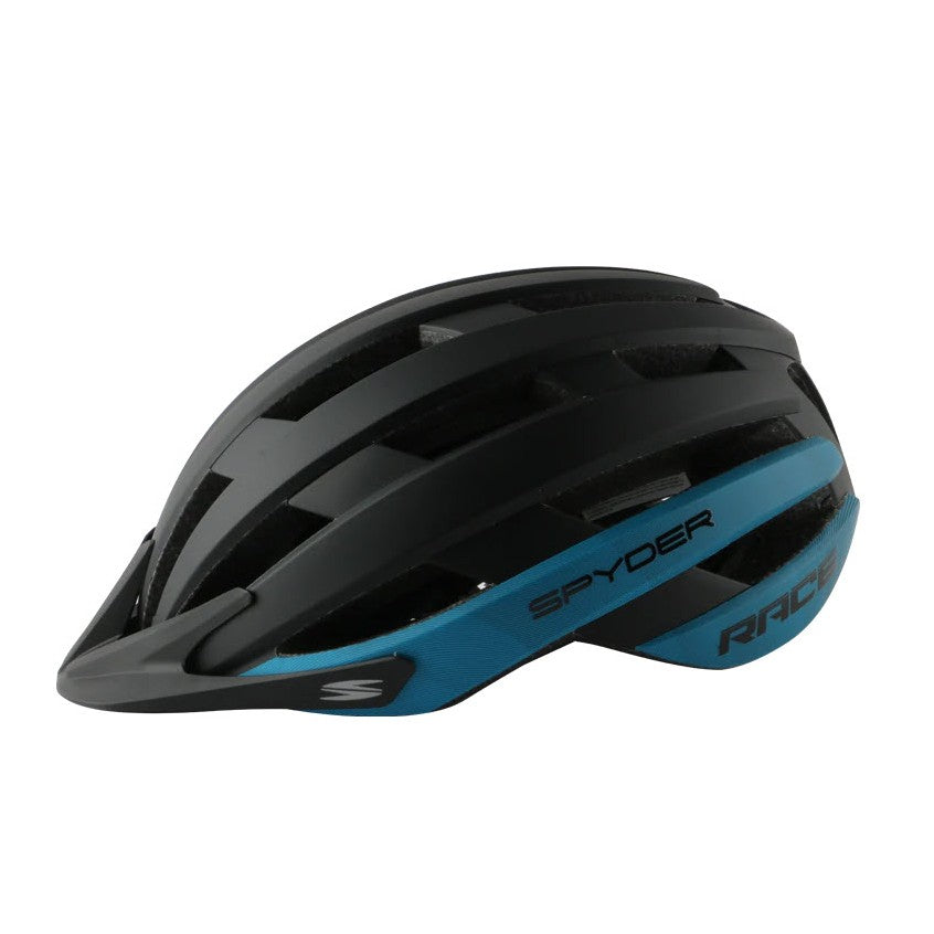 Spyder RACE Bike Helmet for Road / MTB - Matte Black / Blue