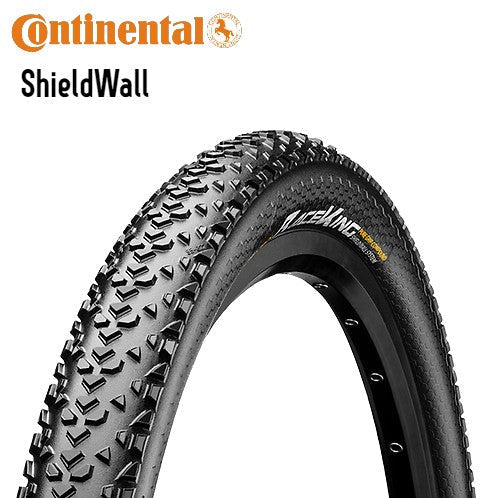 Continental Race King ShieldWall MTB Tires Tubeless Ready PureGrip 27.5