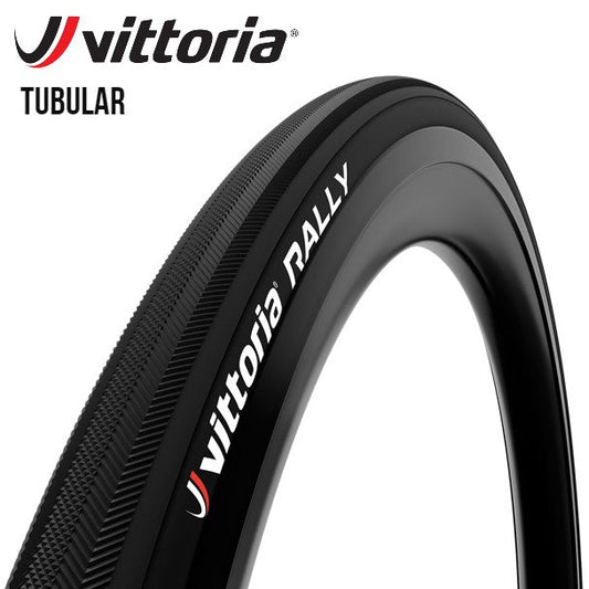 Vittoria Rally Training Tubular Road Bike Tire - Full Black