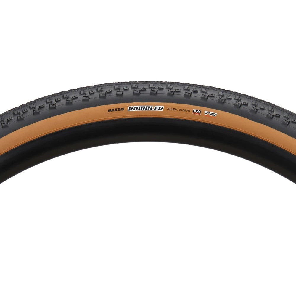 Maxxis Rambler Gravel Tire 700c EXO Tubeless Ready - Tan