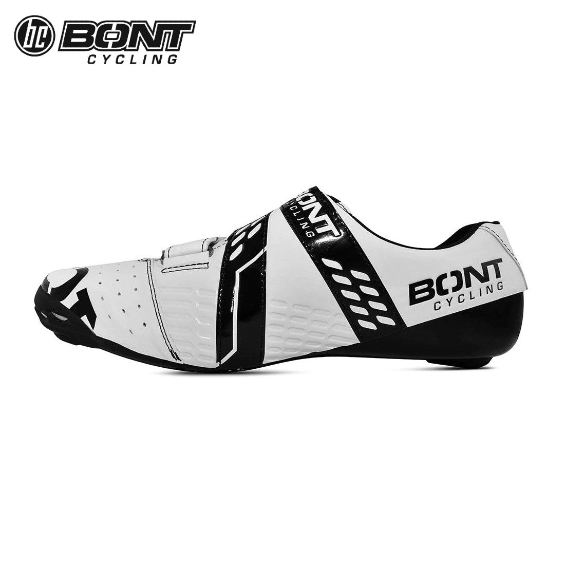 Bont RIOT+ Carbon Composite / BOA Cycling Shoes - White/Black