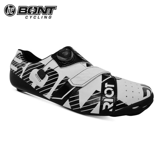 Bont RIOT+ Carbon Composite / BOA Cycling Shoes - White/Black