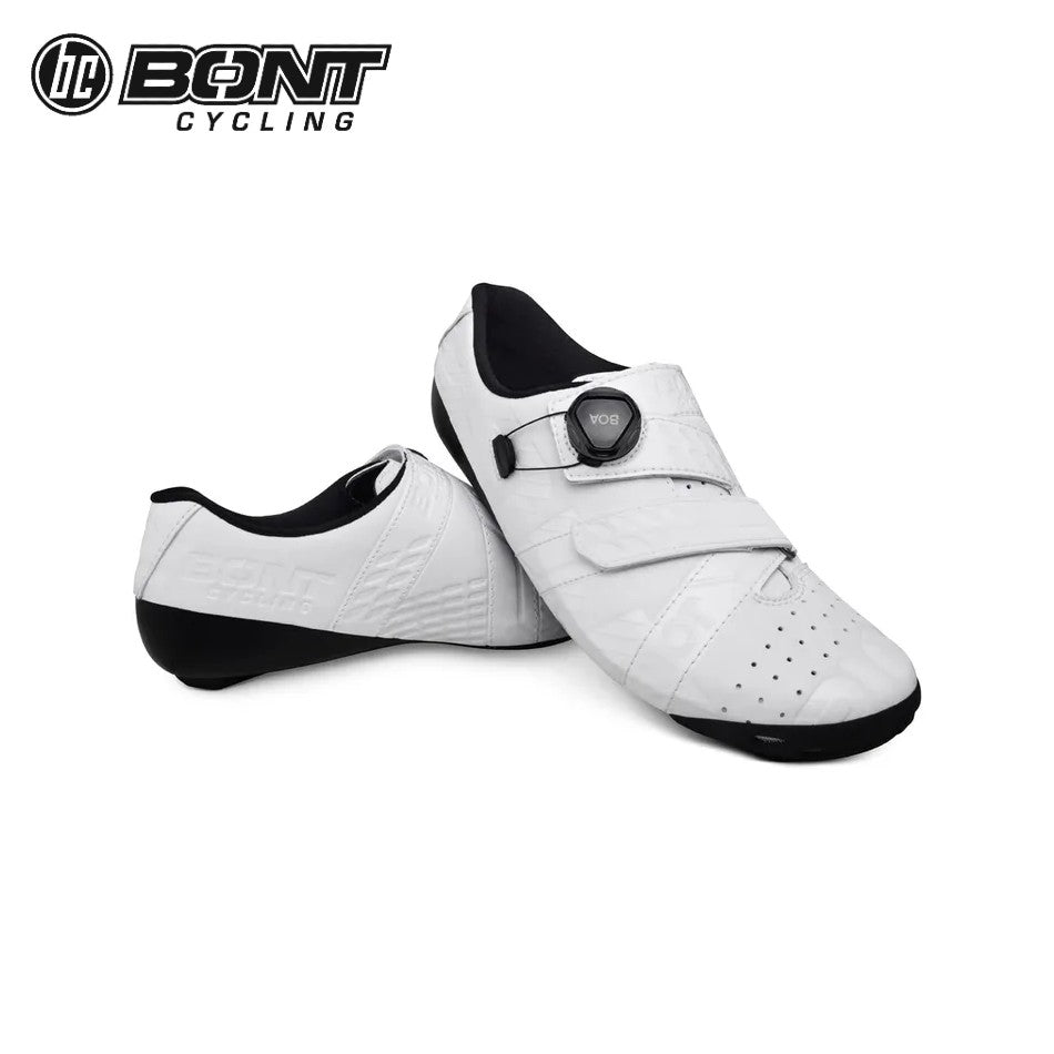 Bont RIOT+ Carbon Composite / BOA Cycling Shoes - White