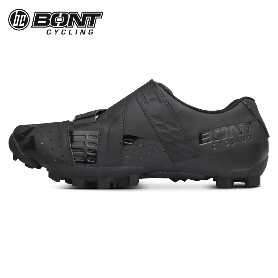 Bont RIOT+ MTB Carbon Composite Cycling Shoes - Black/Black