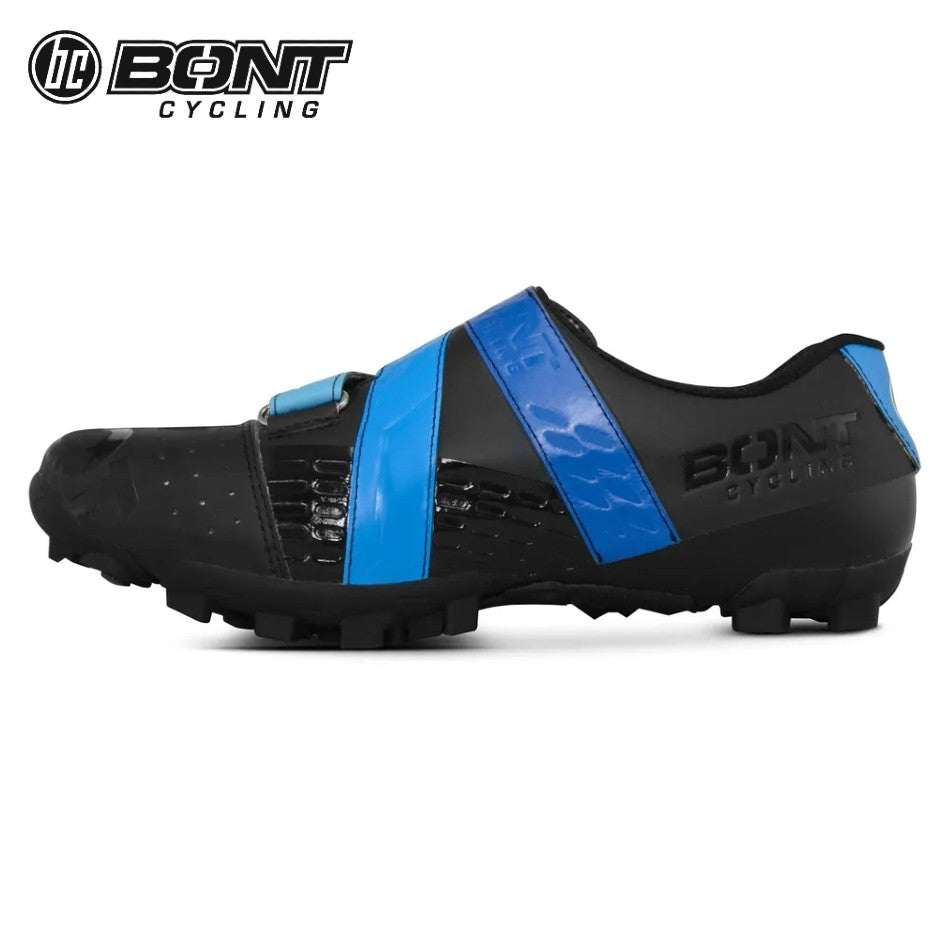 Bont RIOT+ MTB Carbon Composite Cycling Shoes - Black/Blue