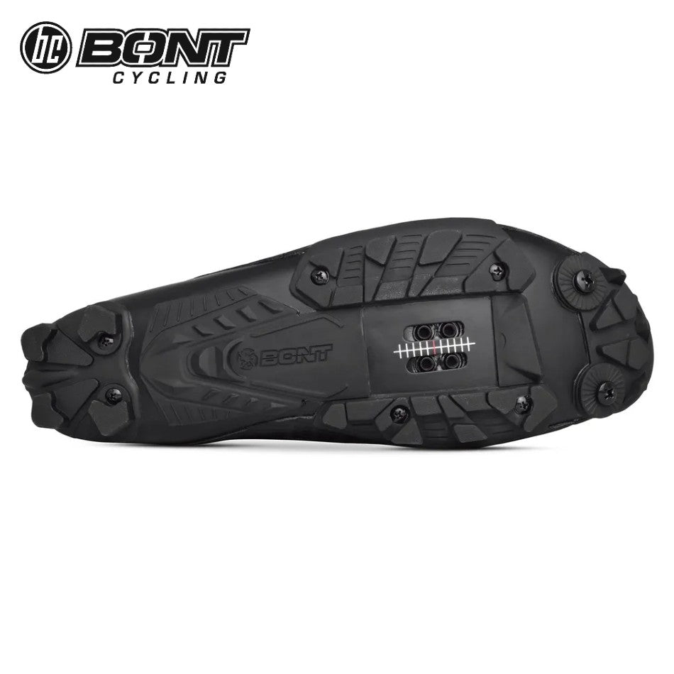 Bont RIOT+ MTB Carbon Composite Cycling Shoes - Black/Black