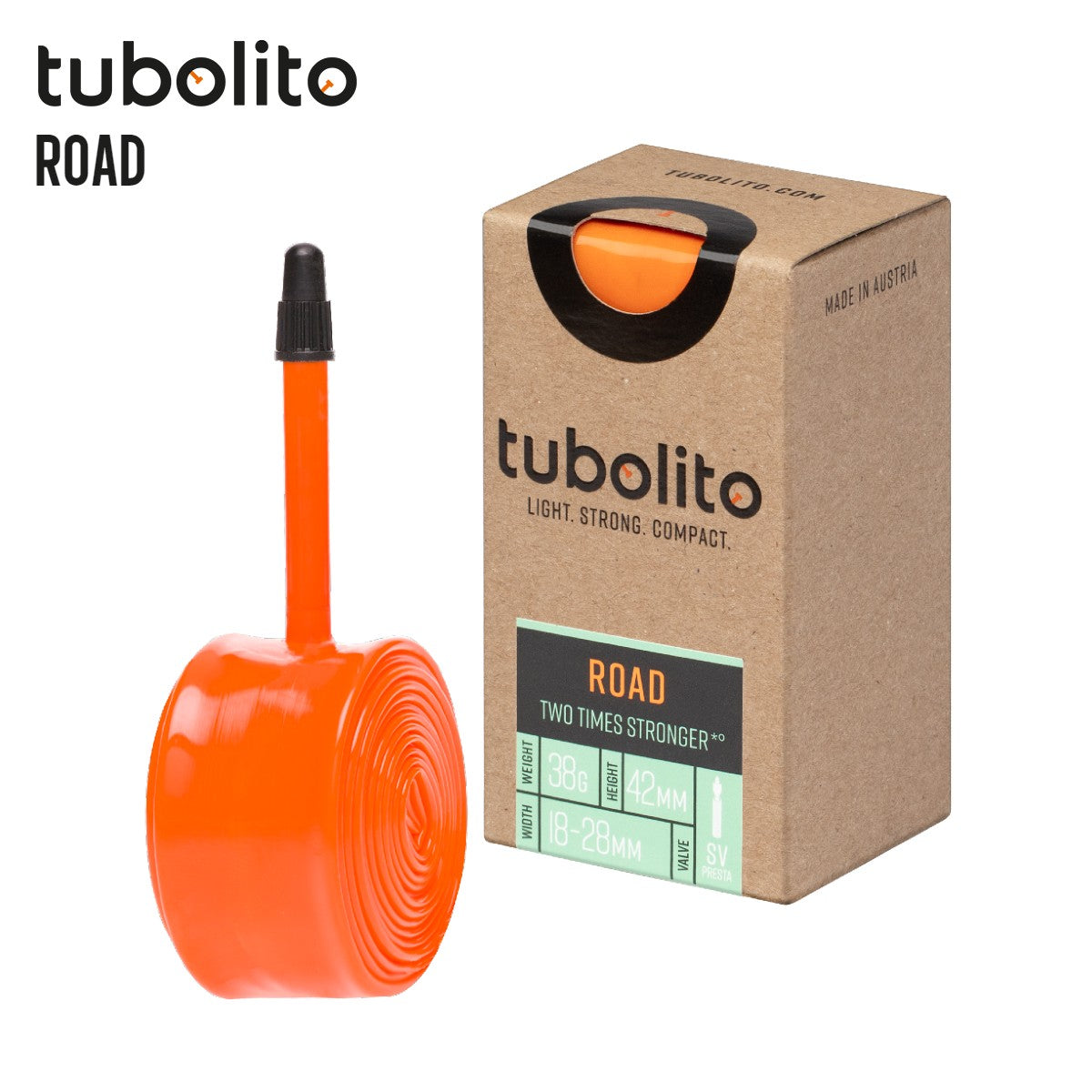 Tubolito Road Bike Lightweight Fast Rolling Inner Tube for 18-28mm Tires