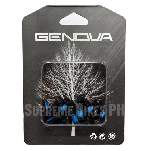 Genova Rotor Bolts 12 pcs - Black