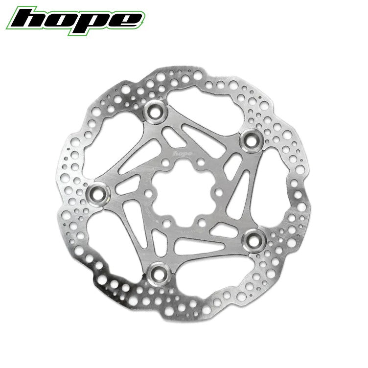 Hope Floating Brake Rotor 6-Bolts - Silver 160mm