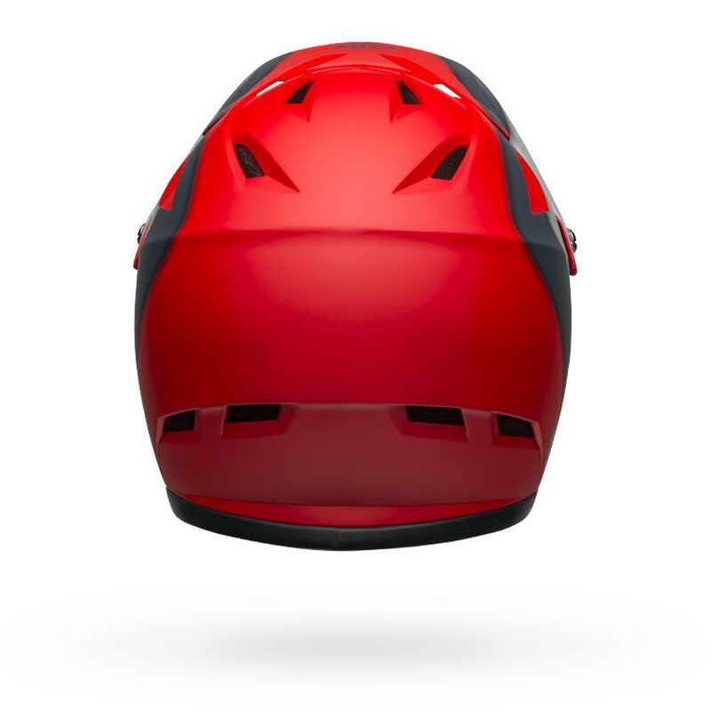 Bell Sanction Full Face Helmet - Red / Gray