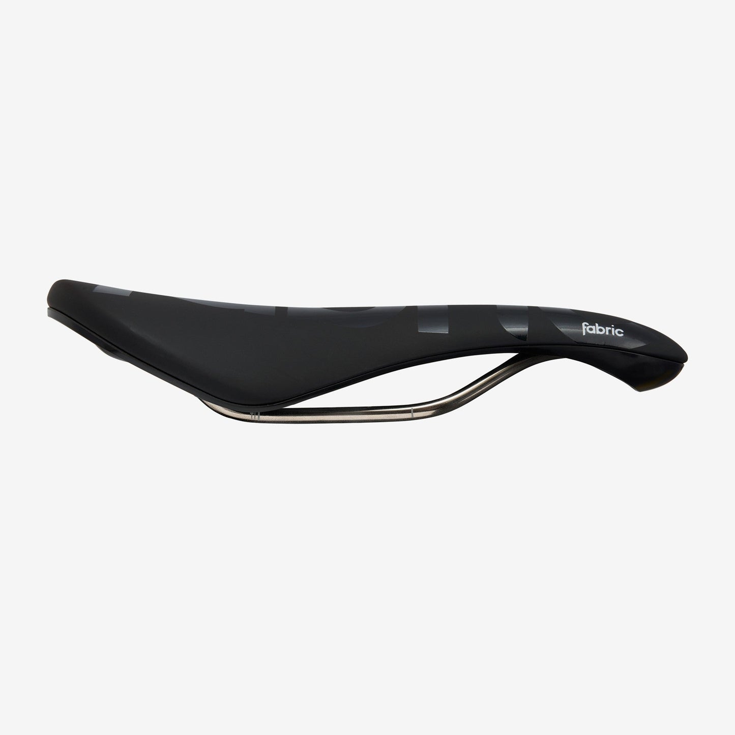 Fabric Scoop Race Team Radius Upright Position Bike Saddle 142mm Titanium Rails 250g - Black