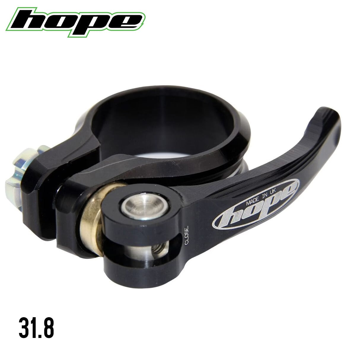 Hope Tech CNC Seat Clamp QR - Black