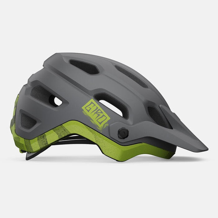 Giro Source MIPS Trail MTB Bike Helmet - Matte Metallic Black / Ano Lime