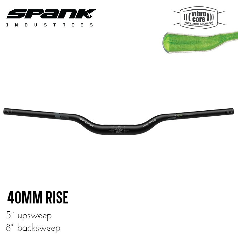 Spank Spike 35 VIBROCORE Bar - Black