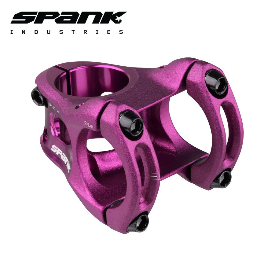 Spank Split Stem 31.8mm - Purple