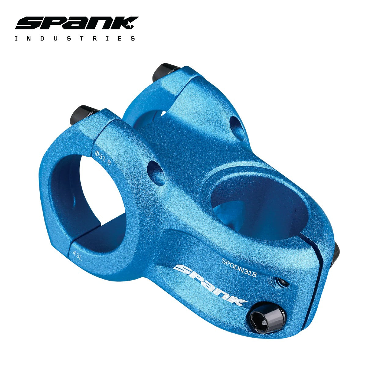 Spank Spoon 318 Stem - Blue