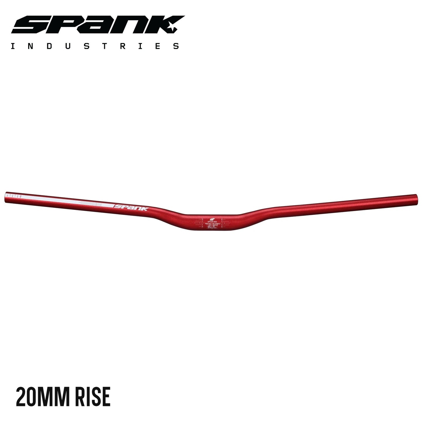 Spank Spoon 800 Handle Bar - Red