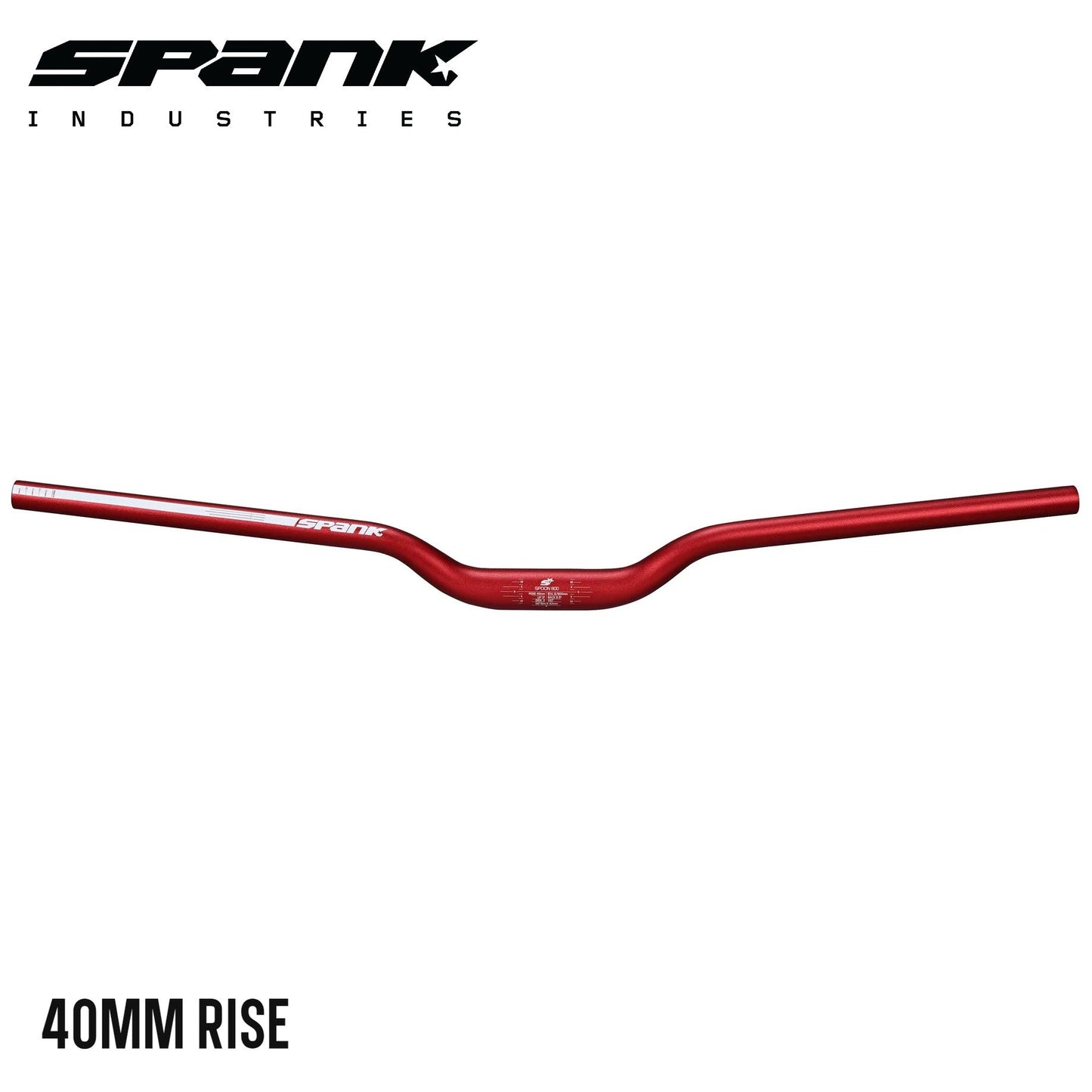 Spank Spoon 800 Handle Bar - Red