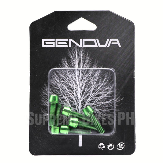 Genova Stem Bolts 6-pcs - Green