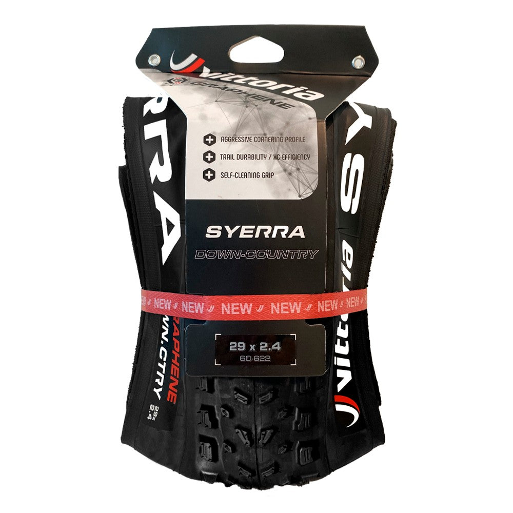 Vittoria Syerra MTB Down Country Tire 29er Tubeless TLR - Full Black