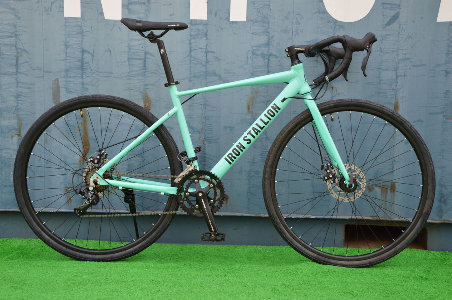 Iron Stallion Bretton Gravel / Cyclocross Bike 700x35c - Teal