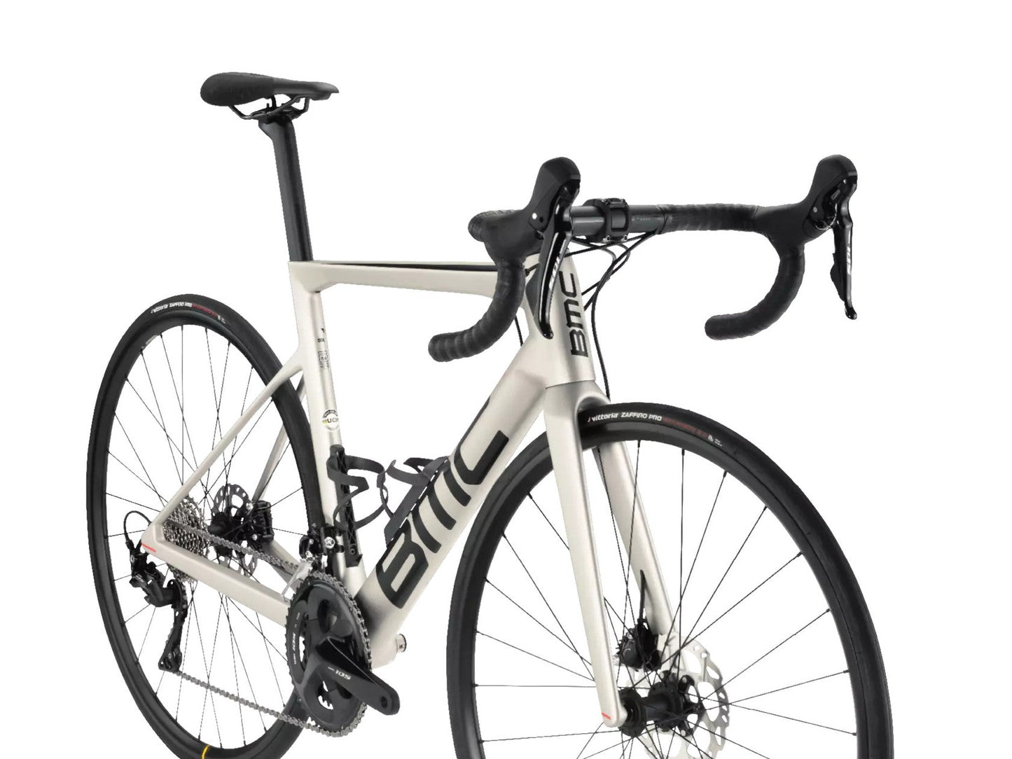 BMC Teammachine SLR Six Carbon Fibre Road Race Bike 105- Grey Black