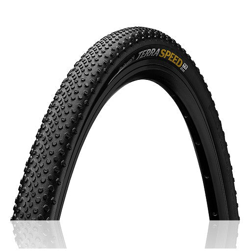 Continental Terra Speed Gravel Tire Tubeless Ready Black Chili - Black