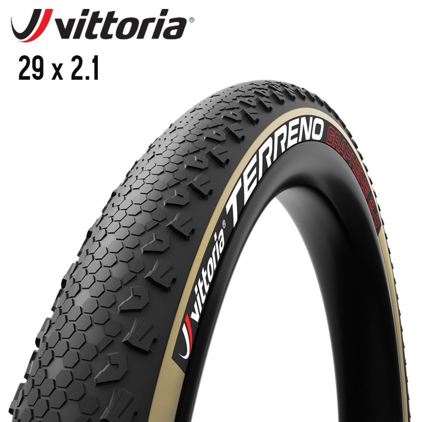 Vittoria Terreno Fast Rolling Mixed Terrain MTB Tire 29er - Tan Wall