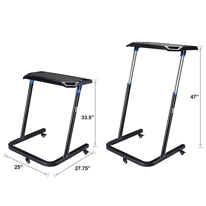 Thinkrider Heavy Duty Adjustable Indoor Bicycle Training Table / Standing Desk