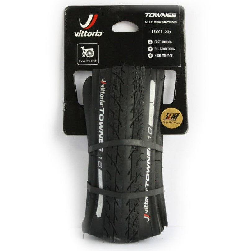 Vittoria Townee Folding Bike Tire 16" - Black