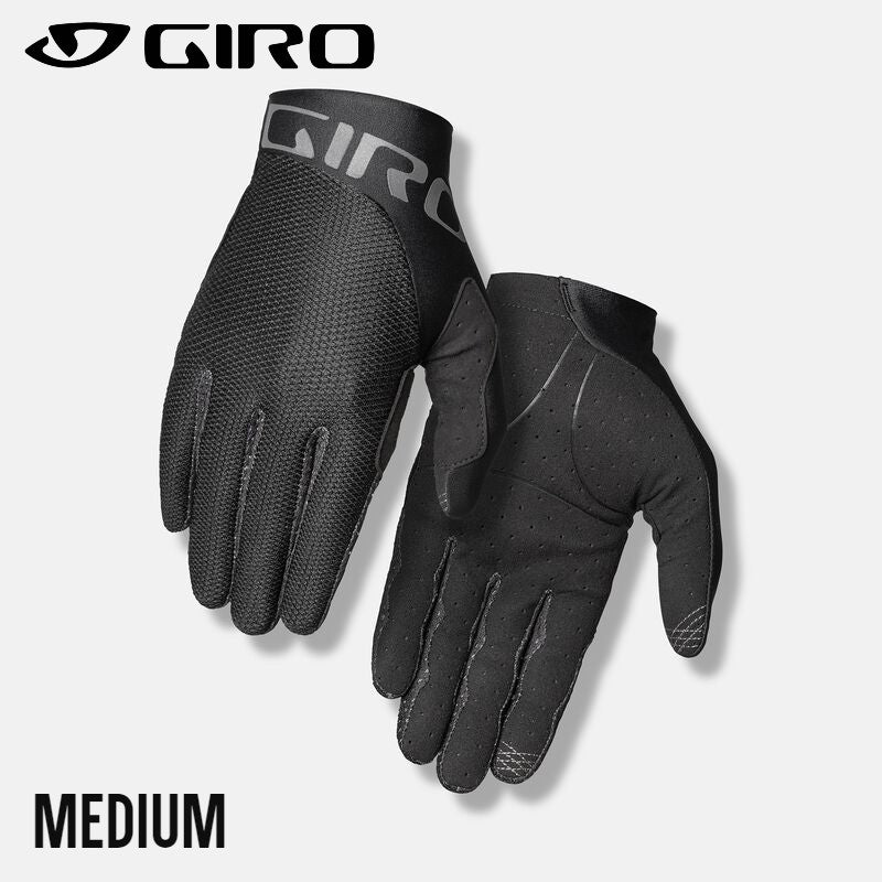 Giro Trixter Full Hand Bike Gloves Touchscreen Ready - Black