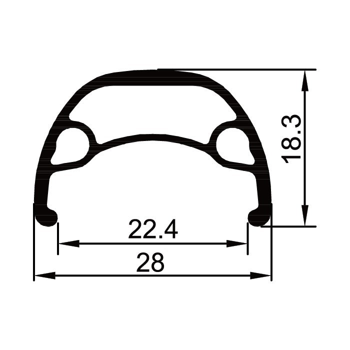 Weinmann U28 TL Lightweight MTB Rims 29er