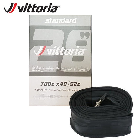 Vittoria Standard Butyl Inner Tubes for Road/Gravel Bike 700c (40-52)