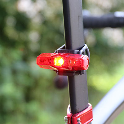 Cateye AMPP200 / VIZ100 Bike Headlight and Rear Tail Light Set