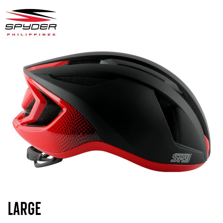 Spyder VORTEX Road Bike Helmet - Matte Black / Red