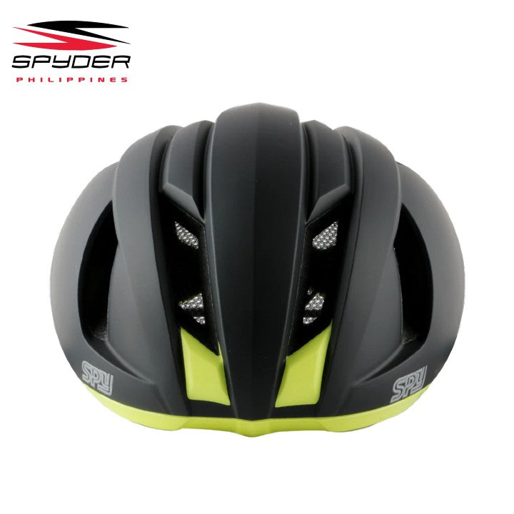 Spyder VORTEX Road Bike Helmet - Matte Black / Yellow