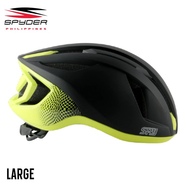 Spyder VORTEX Road Bike Helmet - Matte Black / Yellow