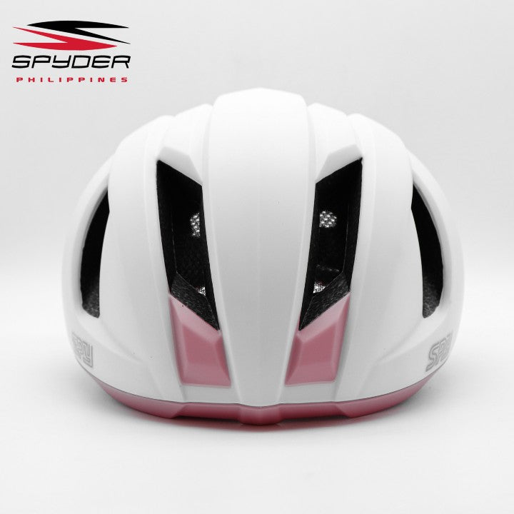 Spyder VORTEX Road Bike Helmet - White / Pink