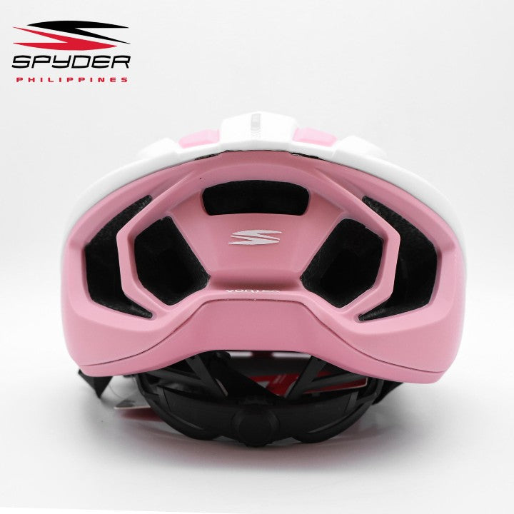 Spyder VORTEX Road Bike Helmet - White / Pink