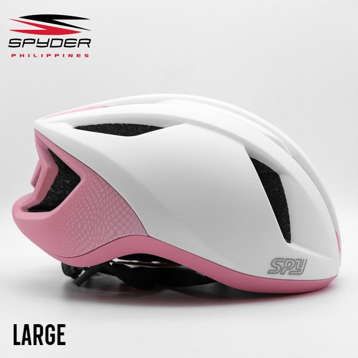 Spyder VORTEX Road Bike Helmet - White / Pink