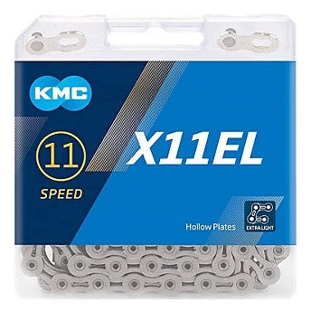 KMC X11EL Extra Light 11-Speed Bike Chain - Silver