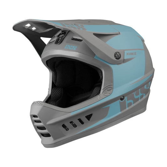 IXS Xact EVO Full Face MTB Helmet - Ocean Graphite