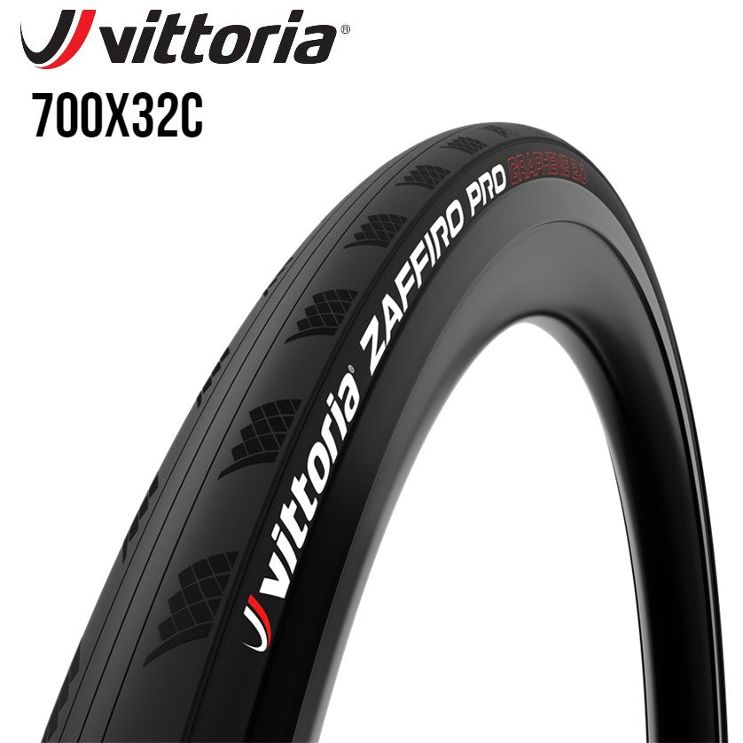 Vittoria Zaffiro Pro V Road Bike Tire Graphene 2.0 (Folding) - Full Black