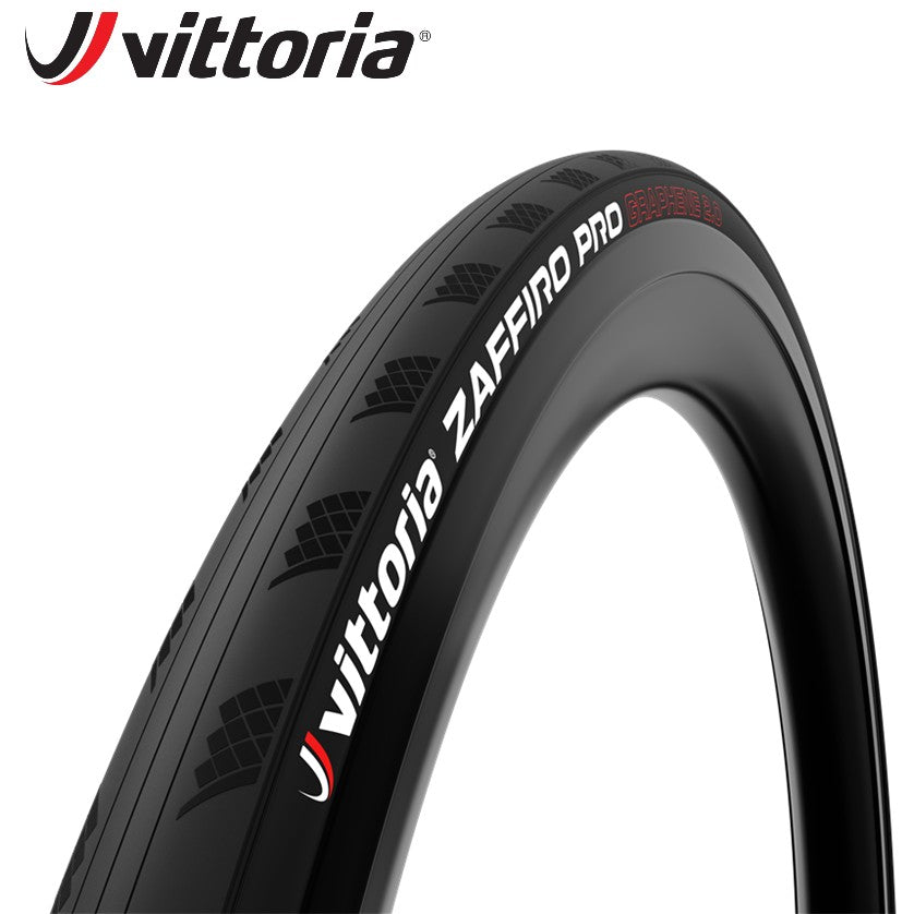 Vittoria Zaffiro Pro V Road Bike Tire Graphene 2.0 (Folding) - Full Black